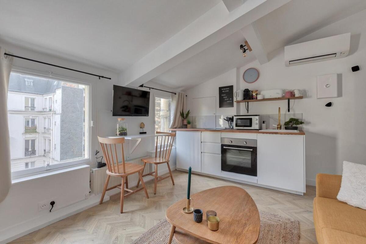 Appartement Cosy Proche Arc Triomphe - 2P Paris Exterior foto
